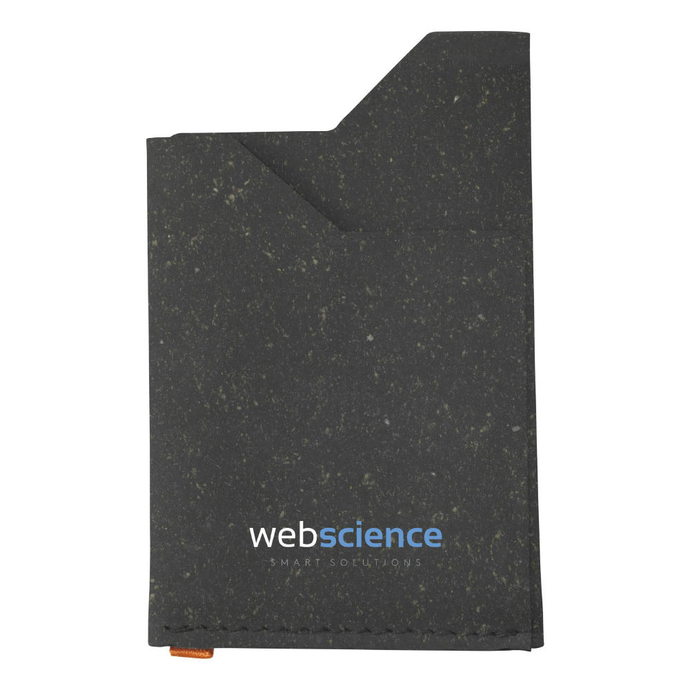 Product image Recycled leather cardholder Kartenhalter Werbeartikel
