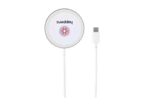 Force MagSafe 10W RCS Recycled Wireless Charger Werbeartikel