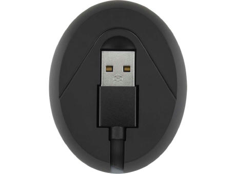 ROLL UP Ausziehbares Multifunktions-Kabel zum Laden und Datenübertragen mit USB-C, Micro-USB und Lightning Werbeartikel