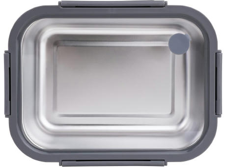 WAVE Mikrowellenfähiger Edelstahlcontainer 1250 ml Werbeartikel