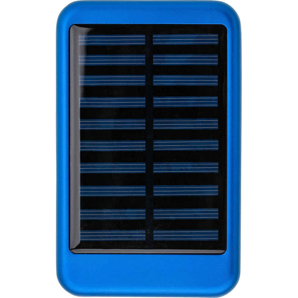 Aluminium Solar-Powerbank Tycho Werbeartikel