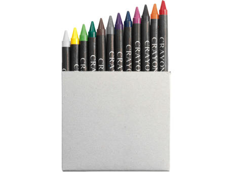 Product image Wachsmalstifte-Set 12-tlg. Paulina Werbeartikel