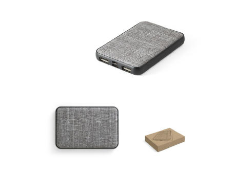 RENEWAL BATTERY. Powerbank 5'000 mAh aus Recyceltes PET (100% rPET) bedrucken