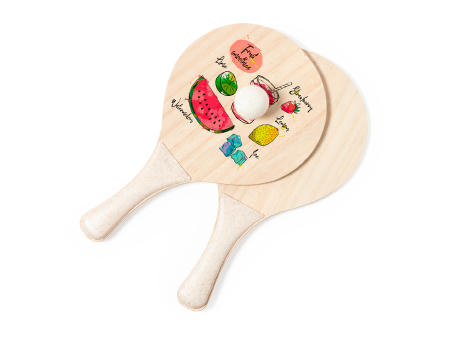 Sublimations Strand Schläger Zaxia Werbeartikel