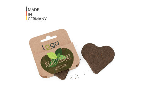 Product image Kräuterherz - torffrei Werbeartikel