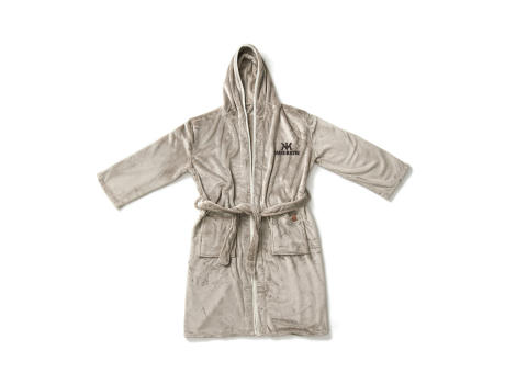 VINGA Louis Luxus Plüsch GRS rPET Bademantel Größe L/XL bedrucken