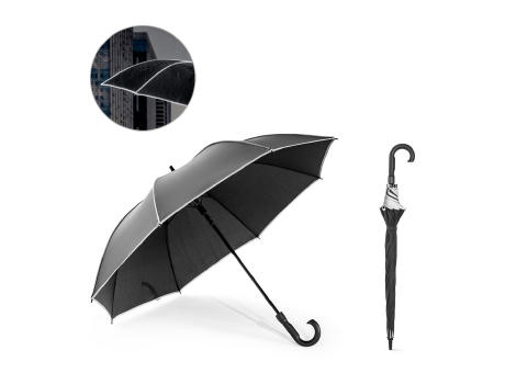 FINNLEY. Regenschirm 27", aus recyceltem Polyester (100% rPET) windichtes Pongee 190T Werbeartikel