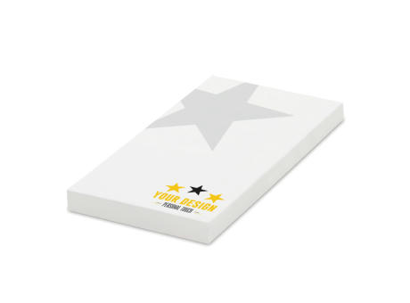 50 Blatt Haftnotizen, 50x72mm, full-colour bedrucken
