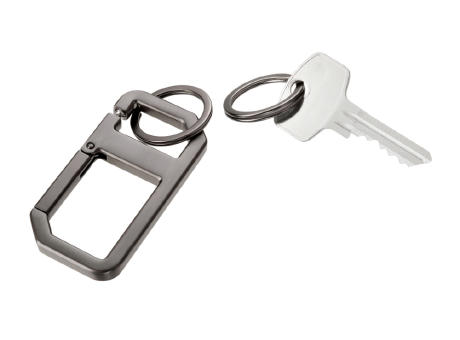 TROIKA Schlüsselanhänger ALVAR NERO Werbeartikel