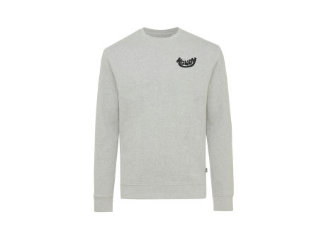 IQONIQ Denali ungefärbt. Rundhals-Sweater aus recycelter BW bedrucken