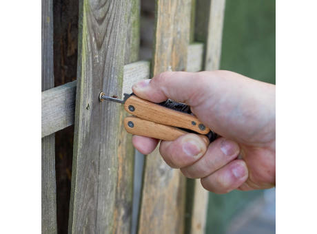 Multitool "Wood", klein Werbeartikel