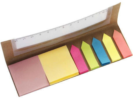 Haftnotizen aus Karton Natalia Werbeartikel