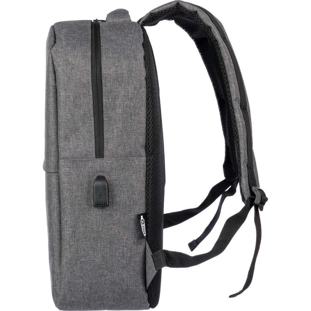 rPET (600D) Rucksack Henrik Werbeartikel