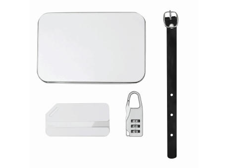 FAR AWAY - Gepäckanhänger-Set bedrucken