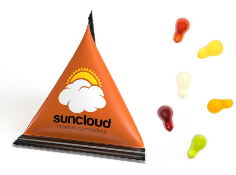 Mini Tetraeder Fruchtgummi Werbeartikel