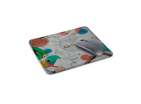 Mousepad Premium aus Mikrofaser und Naturkautschuk 24 x 20 cm, inkl. Polybeutel Werbeartikel