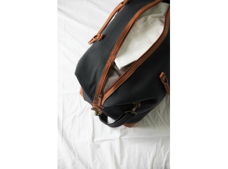 VINGA Sloane Wochenendtasche aus RCS rPET bedrucken