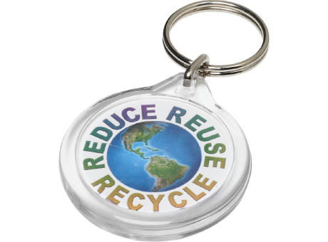 Product image Orb runder I7 Schlüsselanhänger Werbeartikel