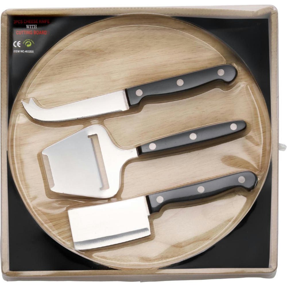 Käseplatte aus Holz Max Werbeartikel