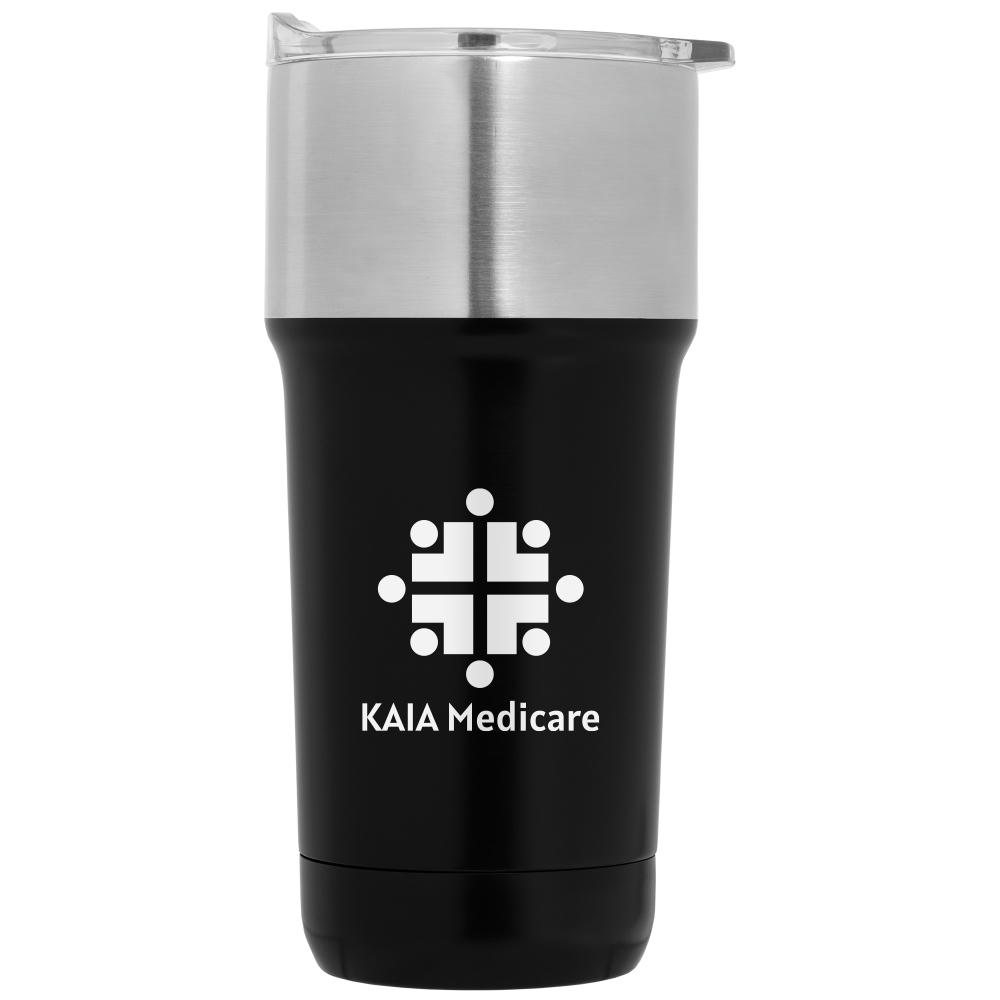 Optimus - 590 ml Edelstahl-Thermobecher mit Keramik-Innenwand - Doppelwandig Werbeartikel