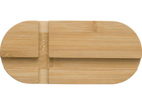 Handy- und Tablet-Halter aus Bambus Eamon Werbeartikel