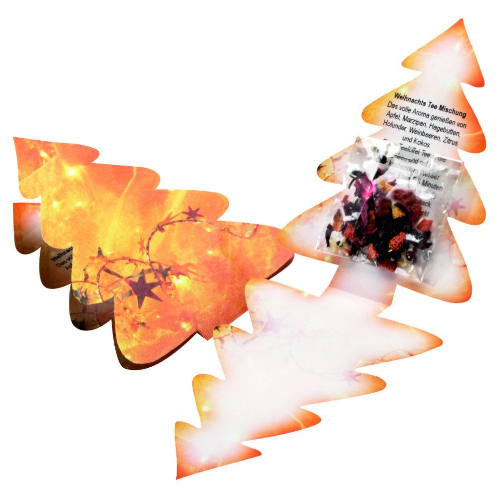 Product image Klappkärtchen Weihnachtsbaum Werbeartikel