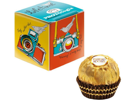 Mini Promo-Würfel mit Ferrero Rocher Werbeartikel