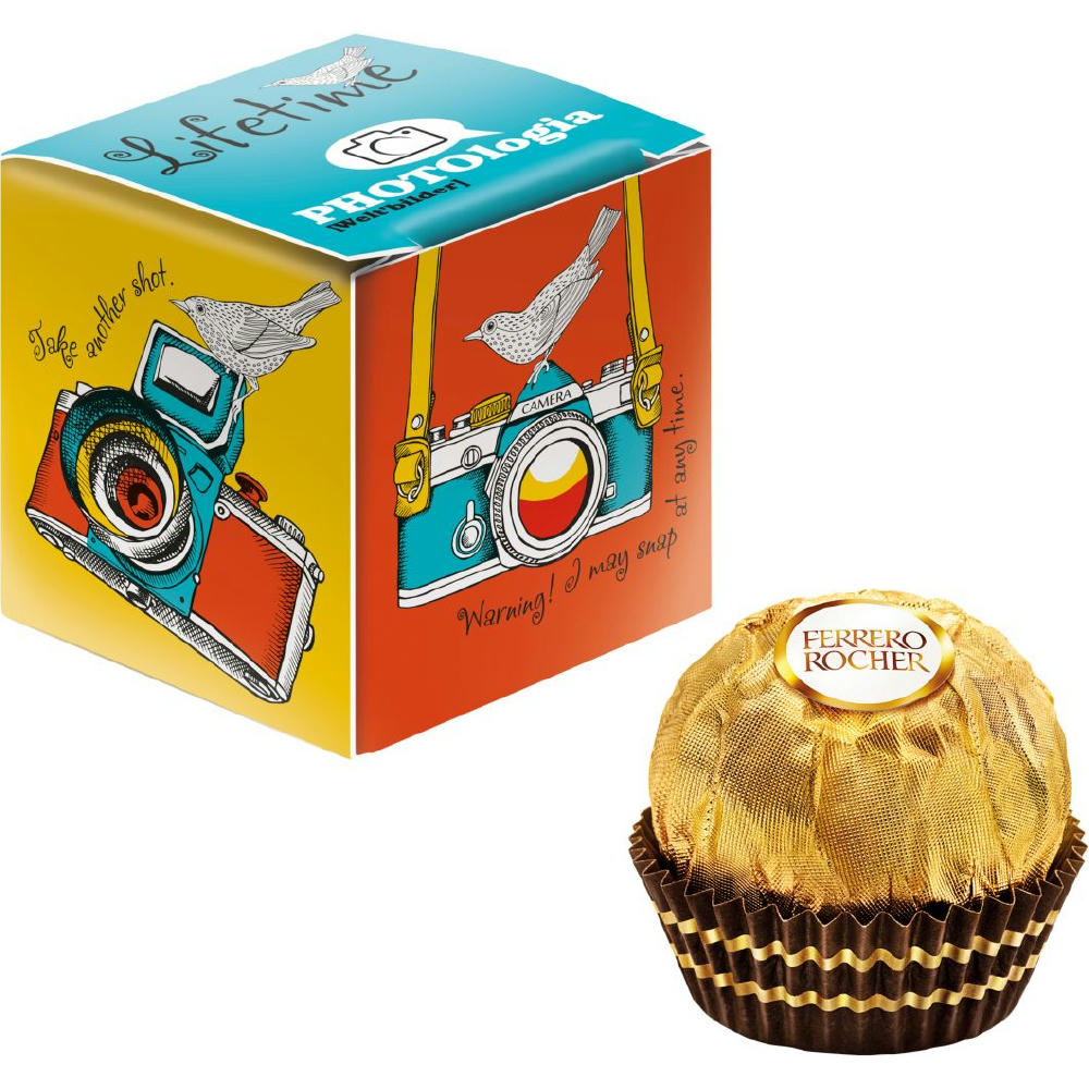 Product image Mini Promo-Würfel mit Ferrero Rocher Werbeartikel