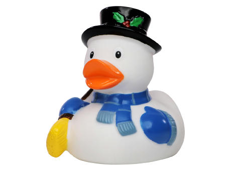 Quietsche-Ente Schneemann Werbeartikel
