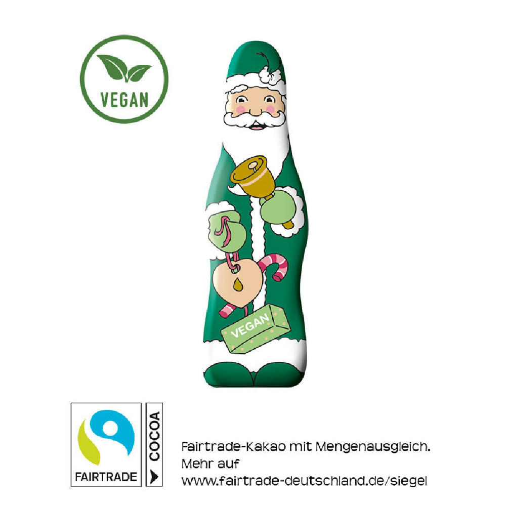 Vegane Relief-Santa Werbeartikel