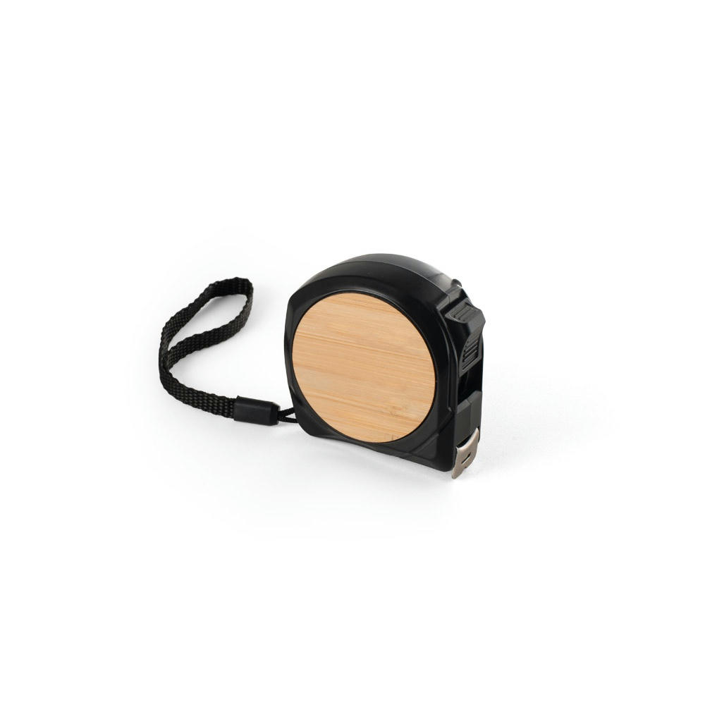 Product image ODENSE V. 5 Meter Maßband aus recyceltes ABS (100% rABS) und Bambus Werbeartikel