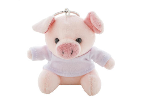 Plüschschwein-Schlüsselanhänger PigFob bedrucken