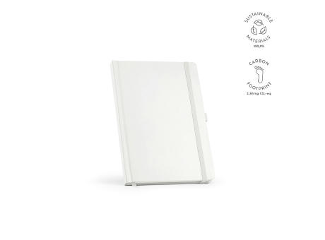 Marquez A5 Notizbuch mit Festeinband. 196 Seiten 70gsm recy.Papier Werbeartikel