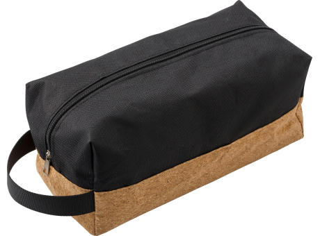 Product image Kulturtasche aus Polyester und Kork Lynn bedrucken