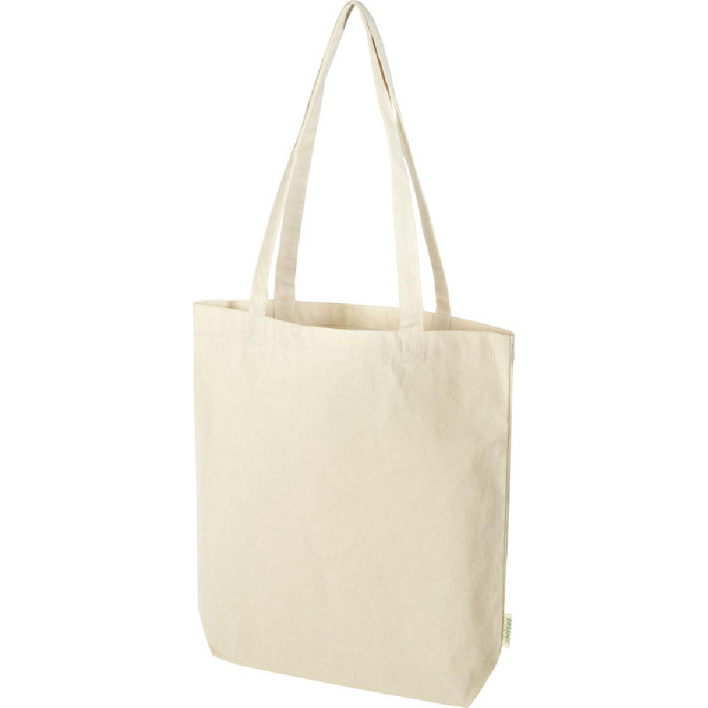 Product image Odisha 180 g/m² OCS Bio-Tragetasche mit breitem Boden 11L Werbeartikel