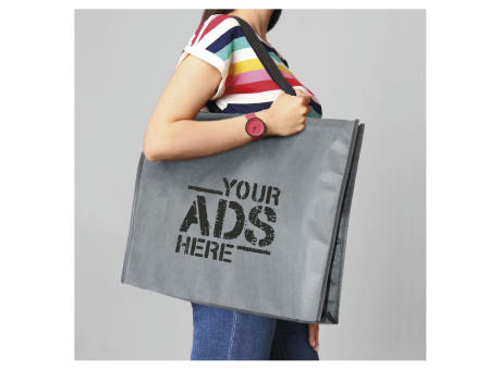 Product image DAVOS - Tragetasche mit Boden- Seitenfalte Werbeartikel