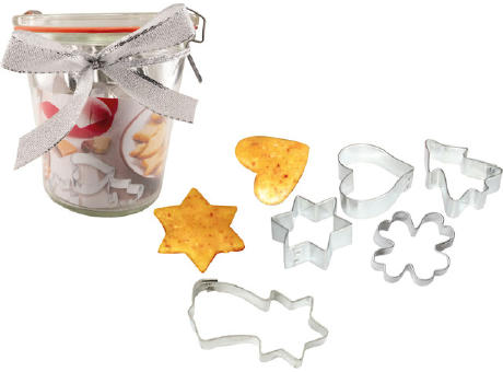 Backförmchen im Weckglas Werbeartikel