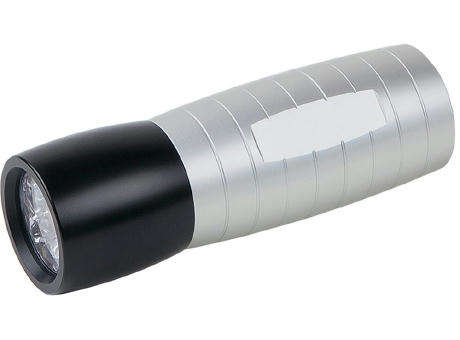 LED Leuchte "Turbo Plus silber" Werbeartikel