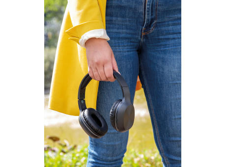 JAM kabelloser Kopfhörer aus recyceltem RCS-Kunststoff Werbeartikel