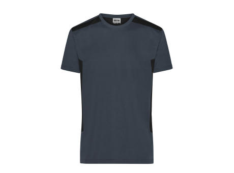 Product image Men's Workwear T-Shirt - STRONG - - Strapazierfähiges und pflegeleichtes T-Shirt mit Kontrasteinsätzen Werbeartikel