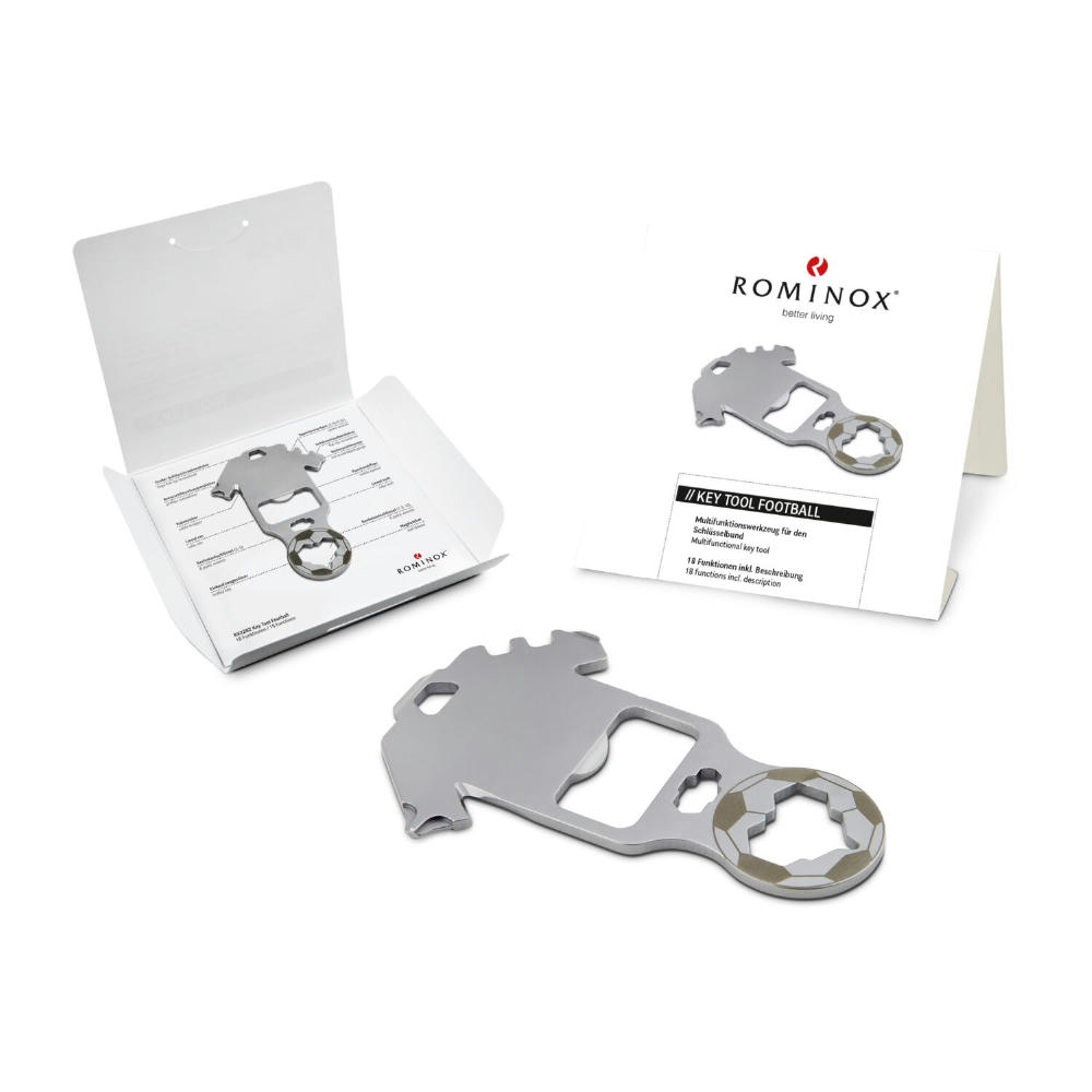 Product image ROMINOX® Key Tool // Football - 18 Funktionen (Fußball) Werbeartikel