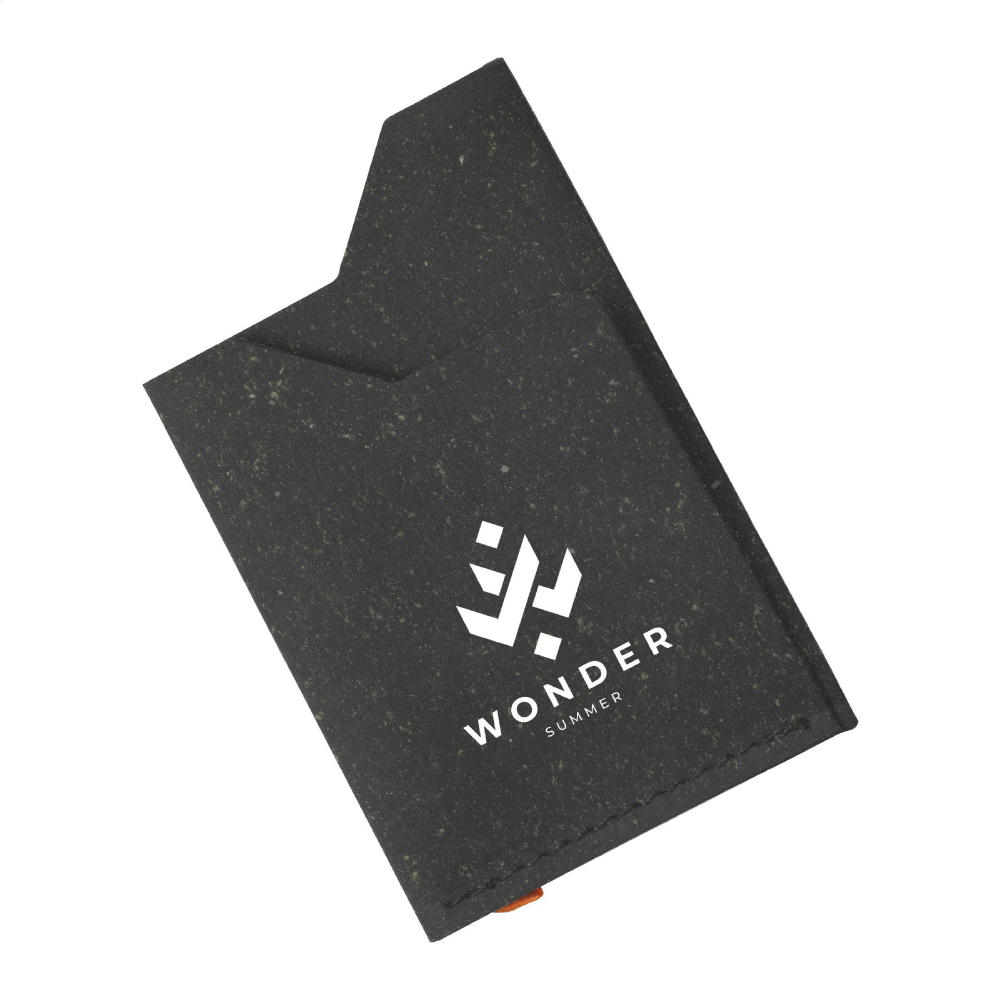 Recycled leather cardholder Kartenhalter Werbeartikel