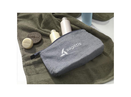 Wolkat Safi Recycled Textile Cosmetic Bag Kulturbeutel bedrucken