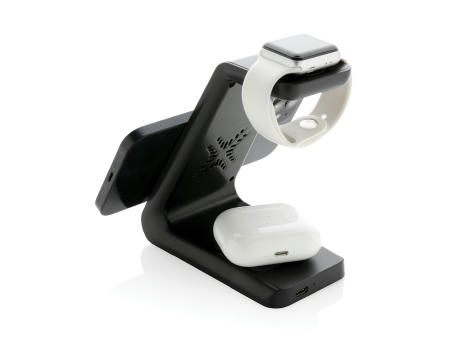 Urban Vitamin Fairfield 3-in-1 Charger aus RCS rPlastik Werbeartikel