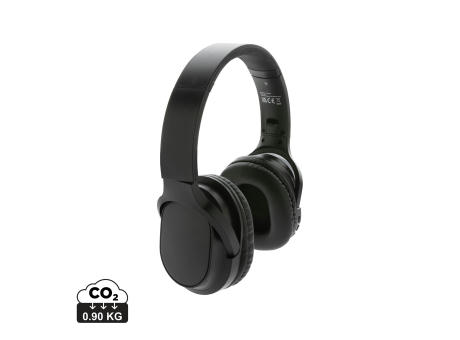 Elite Faltbarer kabelloser Kopfhörer aus RCS Kunststoff Werbeartikel