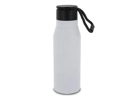 Isolierflasche mit Trageschlaufe 600ml Werbeartikel