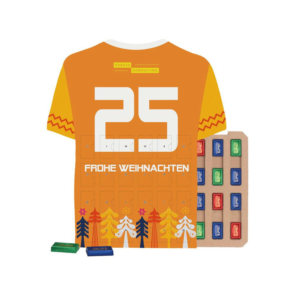 Shape Adventskalender Trikot Eco Werbeartikel