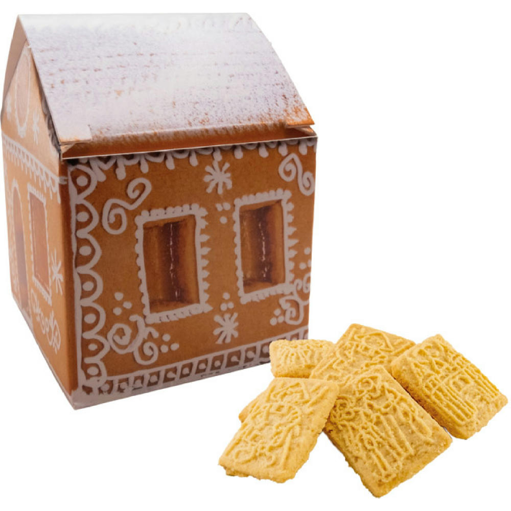 Product image Weihnachtsknusper-Häuschen Werbeartikel