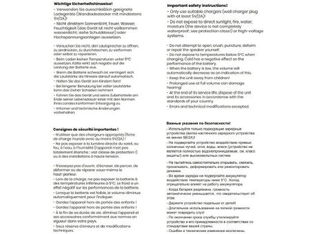 SOUL Stylischer Lautsprecher für samtweiche Musik Werbeartikel