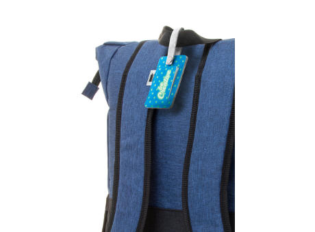 individueller RPET Kofferanhänger CreaFelt Tag Werbeartikel